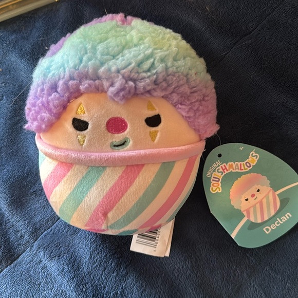 Declan the cotton candy clown crossover squad mystery bag squishmallow N… - Picture 1 of 9
